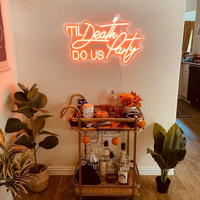 'Til Death Do Us Party Neon Sign image 3
