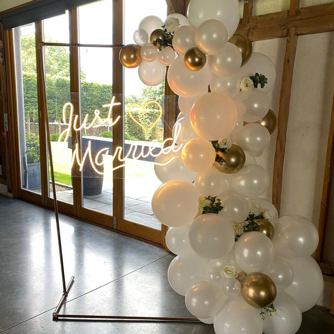 Just Married Wedding Neon Sign image 2