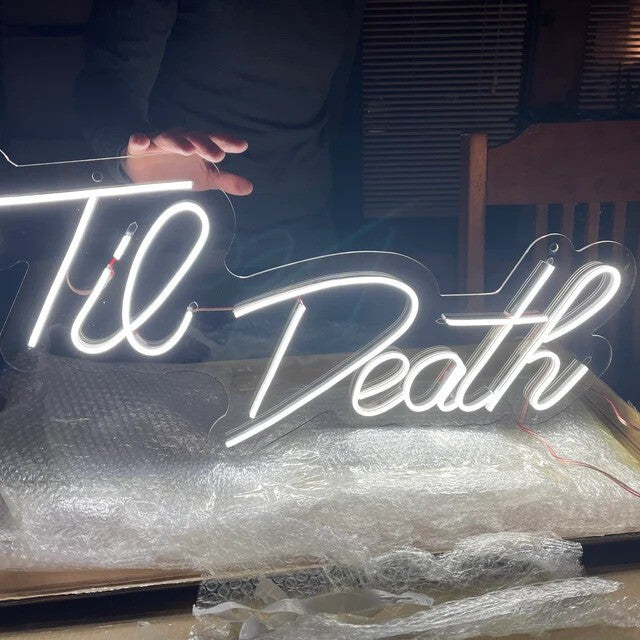 'Til Death Neon Light image 2