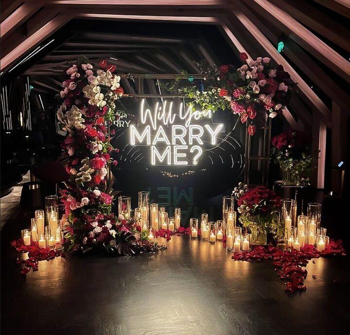 Will You Marry Me LED Neon Sign image 1