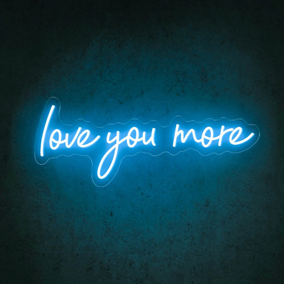 Love You More Neon Sign image 3