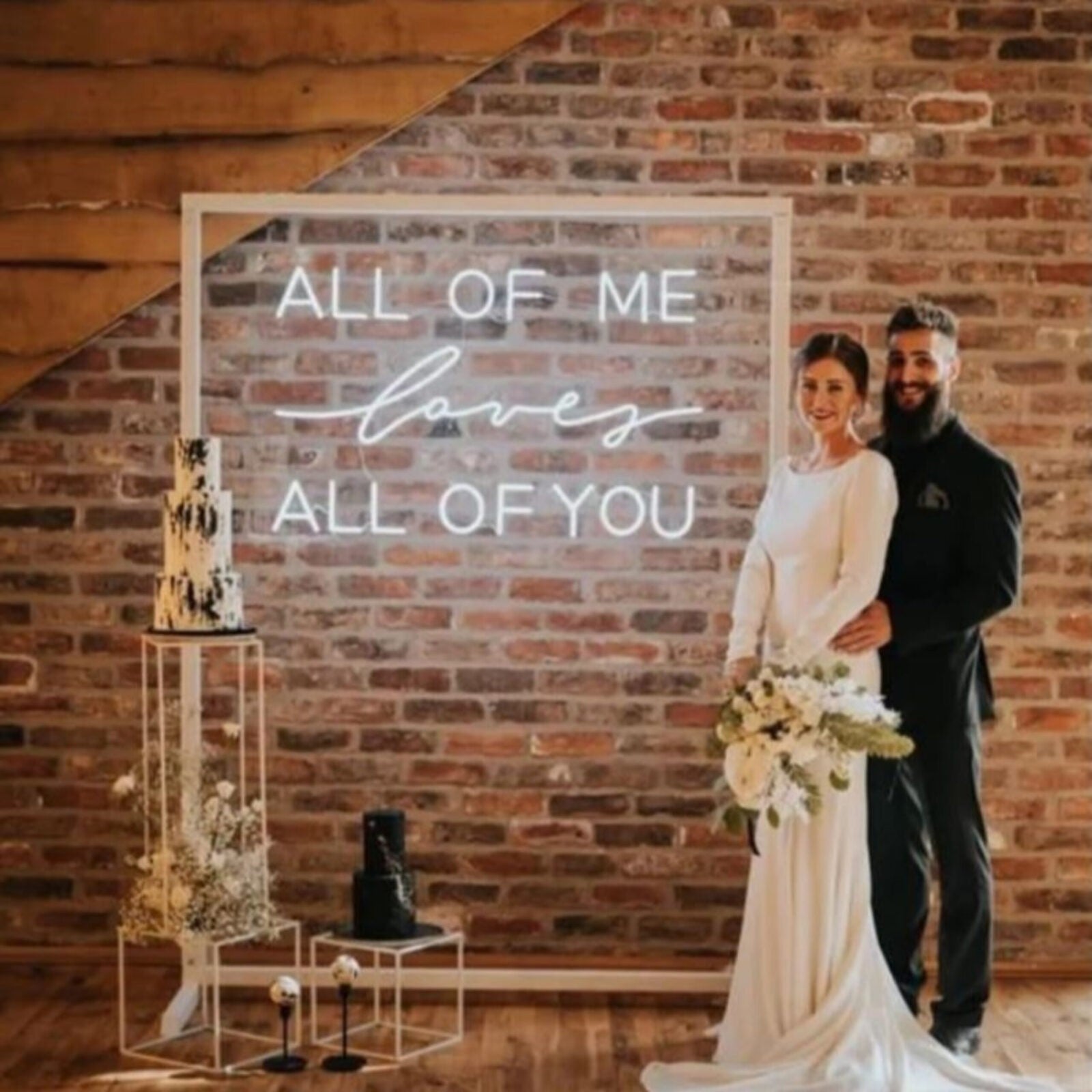 All of Me Loves All of You Neon Sign image 1
