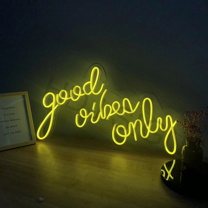 Good Vibes Only Neon image 2