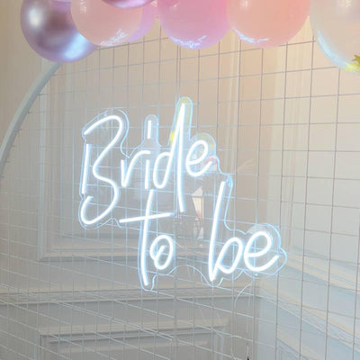 Wedding Neon Sign Bride to be image 3