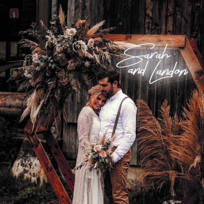 Couple Names Neon Sign image 1