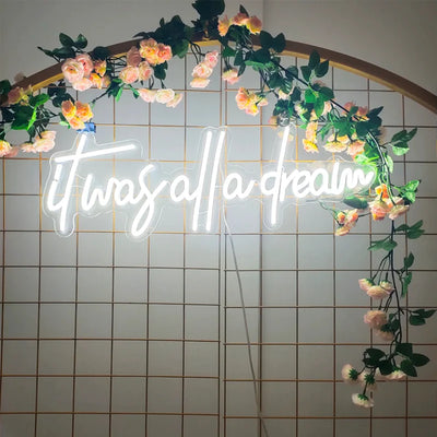 It was all a dream Wedding Neon Sign image 2