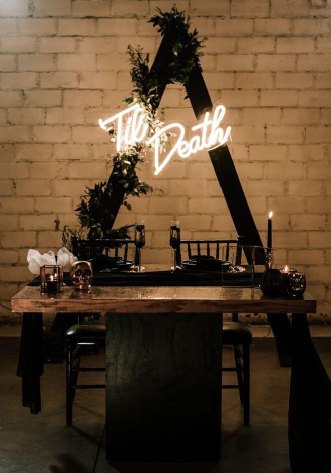 'Til Death Neon Light image 3