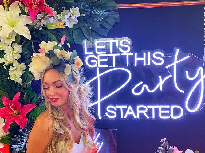 Let's Get This Party Started Neon Sign image 1