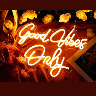 Good Vibes Only Neon Sign image 1