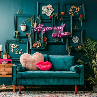 All you need is Love Neon Wedding Sign image 1