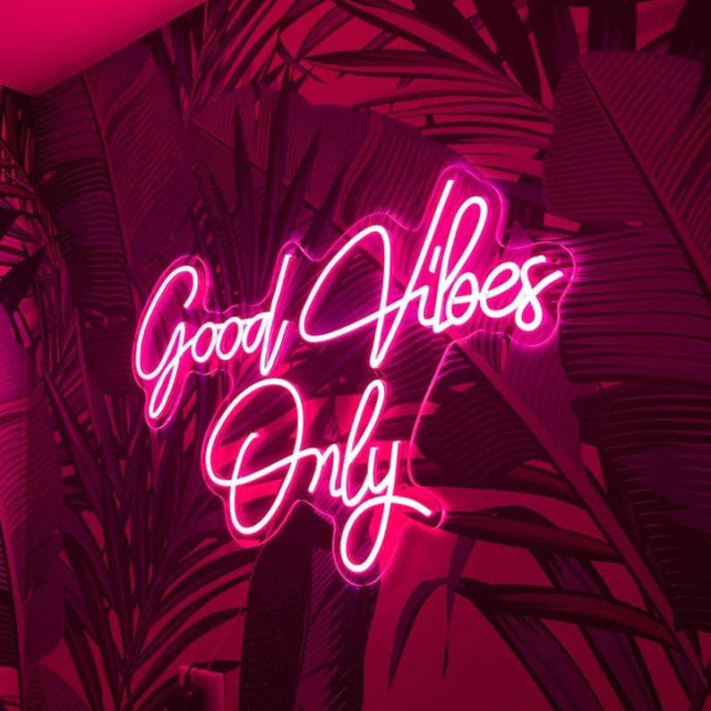 Good Vibes Only Neon Sign image 2