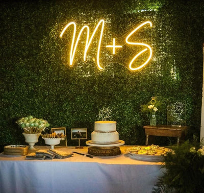 Initials Neon Sign image 3