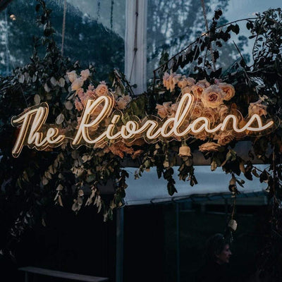 Personalized Last Name Led Sign image 0